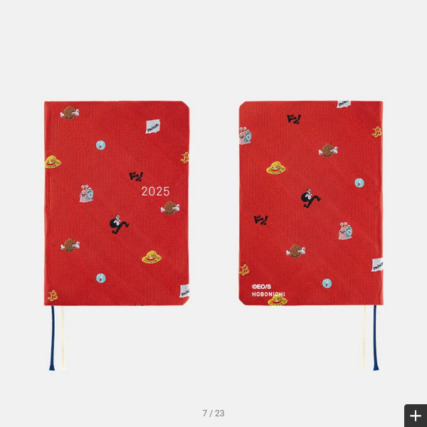 Hobonichi Techo 2025 ONE PIECE magazine: DON! HON / A6 Size / Daily / Jan start / Mon start - Japanese Edition