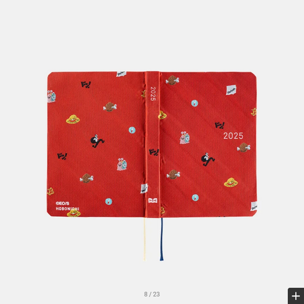 Hobonichi Techo 2025 ONE PIECE magazine: DON! HON / A6 Size / Daily / Jan start / Mon start - Japanese Edition