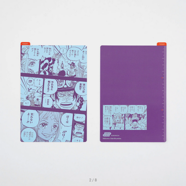 ONE PIECE magazine: Hobonichi Pencil Board (Memories - Yamato / Trafalgar Law / Ace, Sabo, Luffy) For A6 Size / A5 Size / Weeks, 2025 Hobonichi Accessories