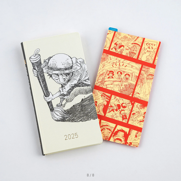 ONE PIECE magazine: Hobonichi Pencil Board (Memories - Yamato / Trafalgar Law / Ace, Sabo, Luffy) For A6 Size / A5 Size / Weeks, 2025 Hobonichi Accessories