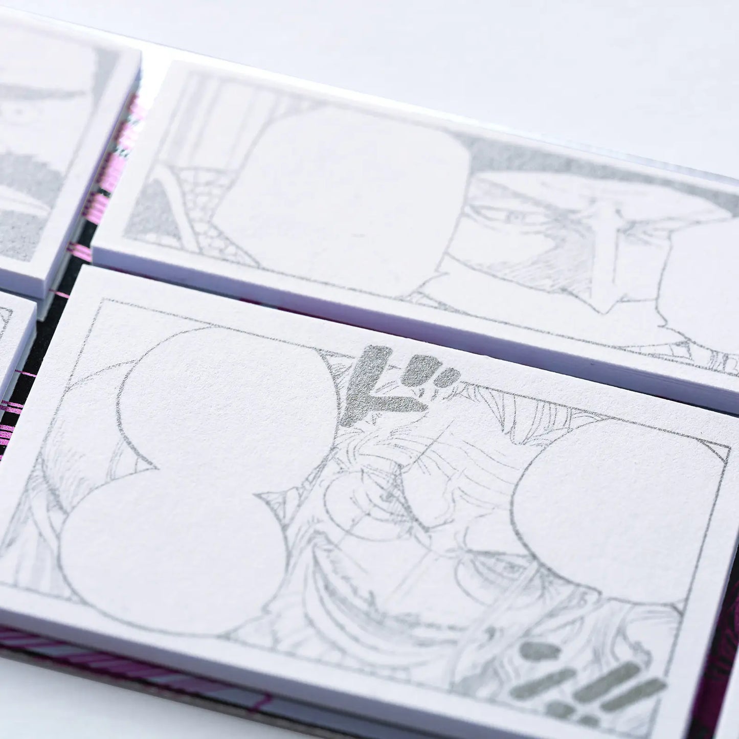 PRE-ORDER ONE PIECE magazine: Sparkling Silver “Old Guys” Sticky Notes , 2026 Hobonichi Accessories
