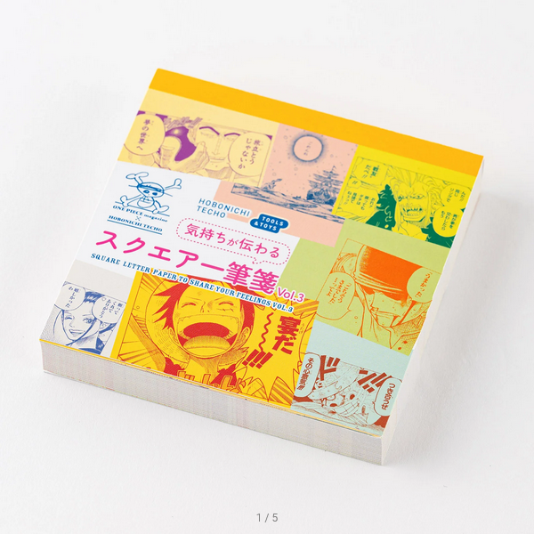 ONE PIECE magazine: Square Letter Paper to Share Your Feelings Vol. 3, 2025 Hobonichi Accessories
