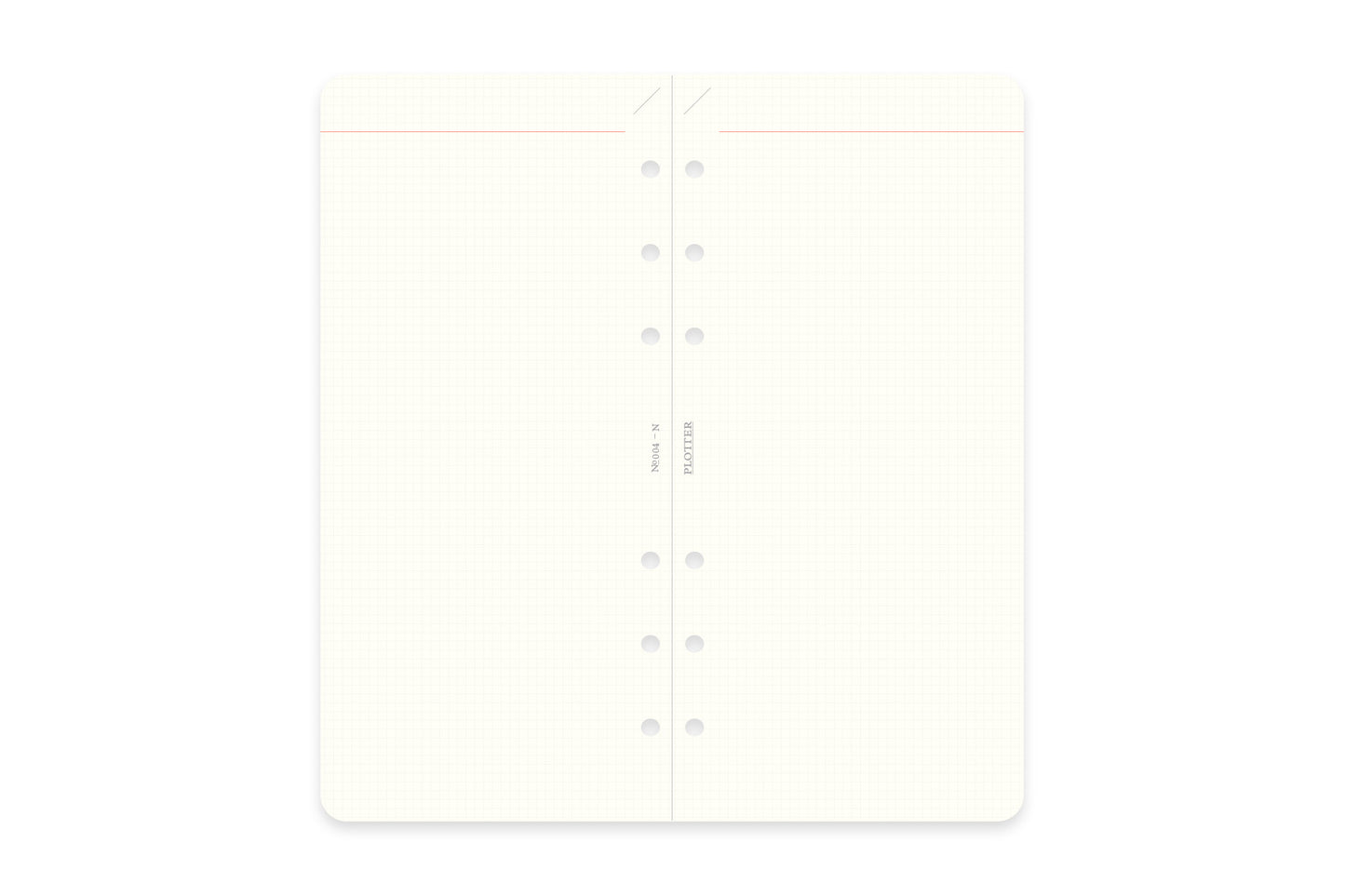 PLOTTER 2mm Grid 80 sheets PLT0004 (Narrow Size)