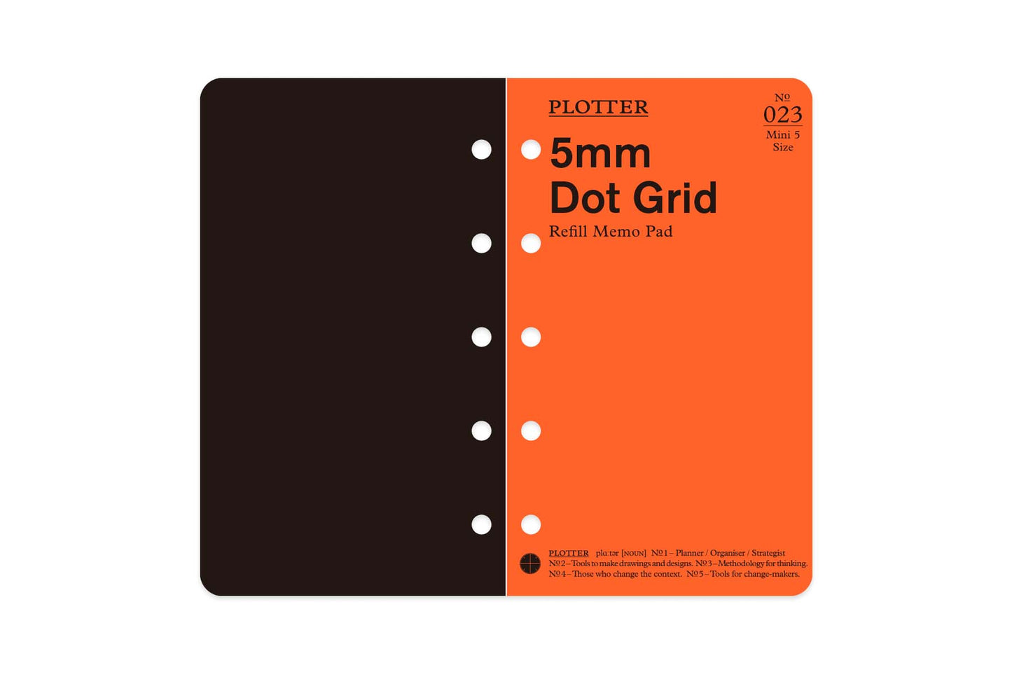 PLOTTER 5mm Dot Grid 80 sheets PLT0023 (Mini 5 Size)