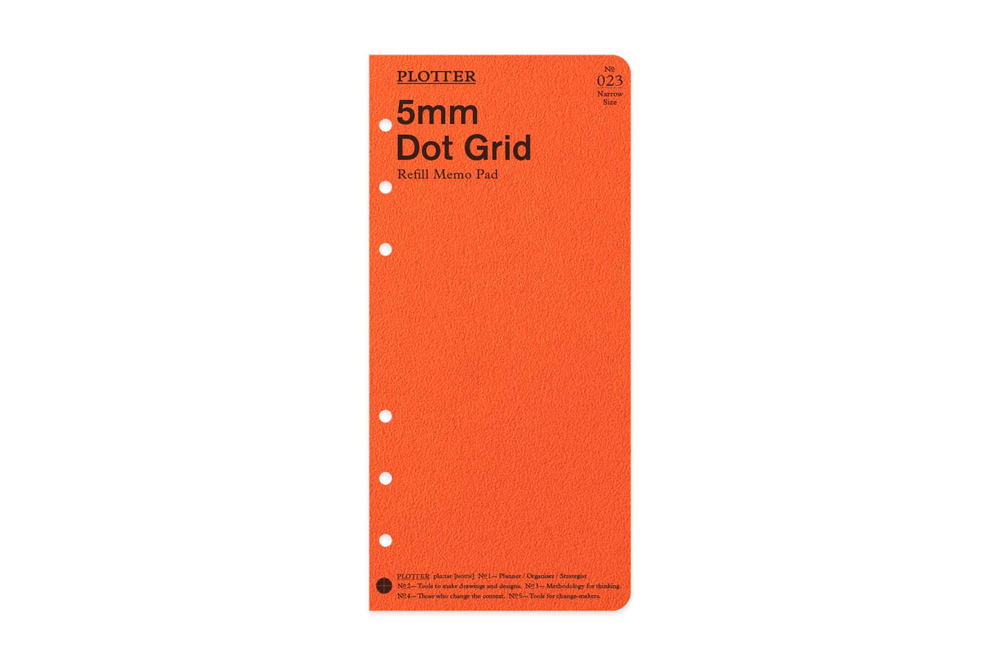 PLOTTER 5mm Dot Grid 80 sheets PLT0023 (Narrow Size)