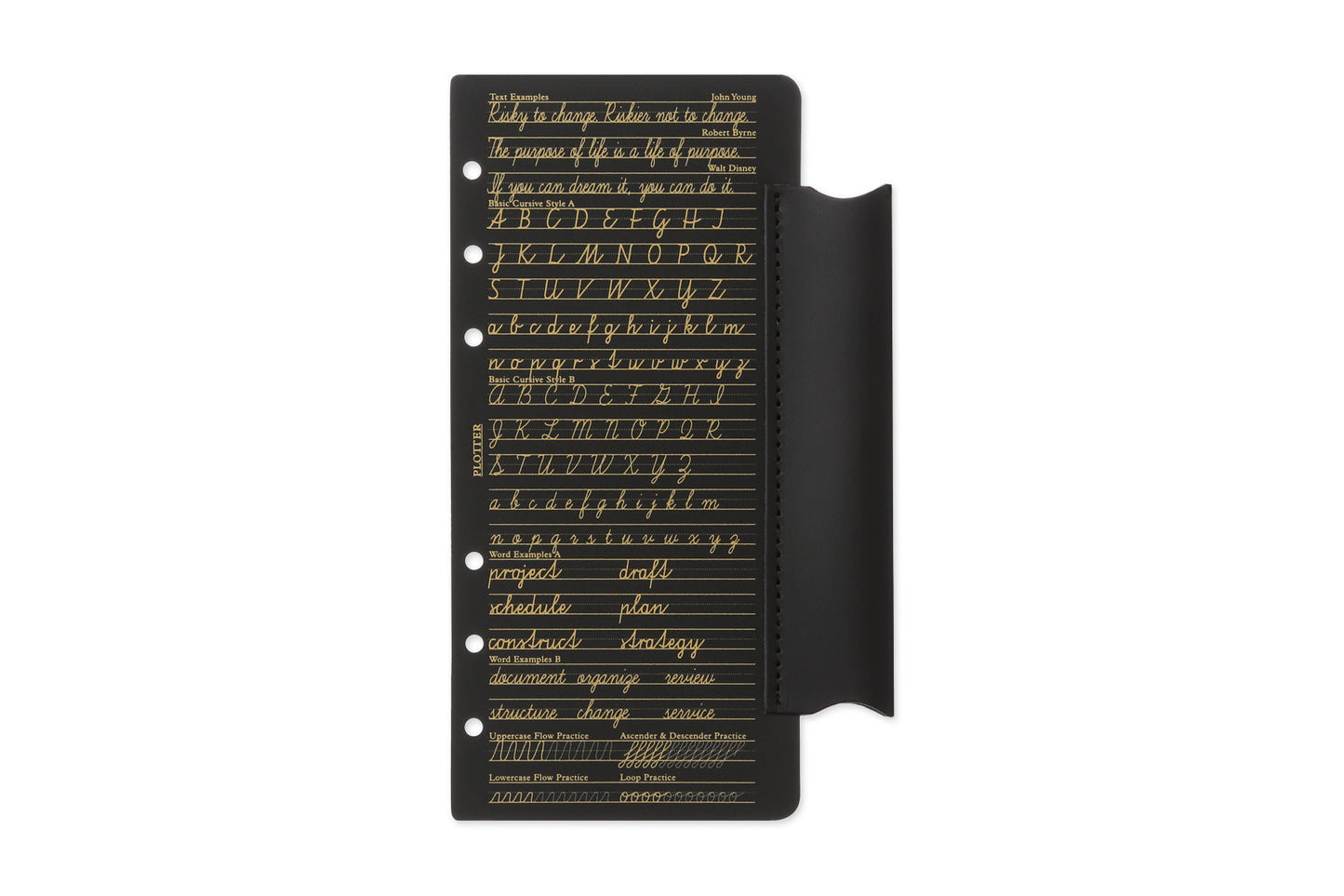 PLOTTER Leather Penholder with Lifter PLT0011 (Narrow Size)