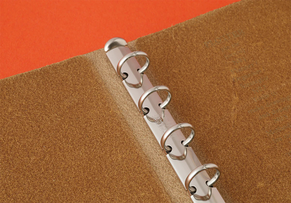 PLOTTER Liscio 5-Ring Leather Binder PLT5012 (Mini 5 Size)
