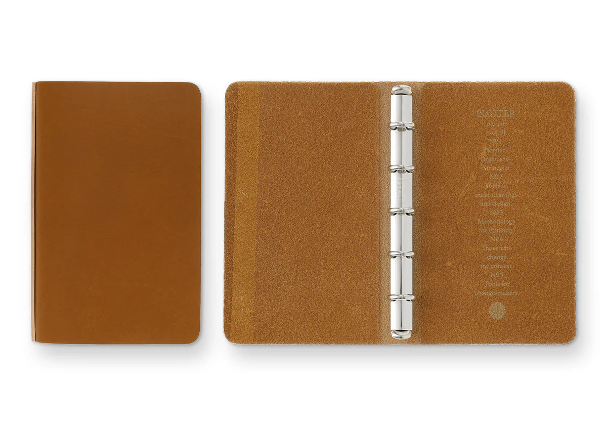 PLOTTER Liscio 5-Ring Leather Binder PLT5012 (Mini 5 Size)
