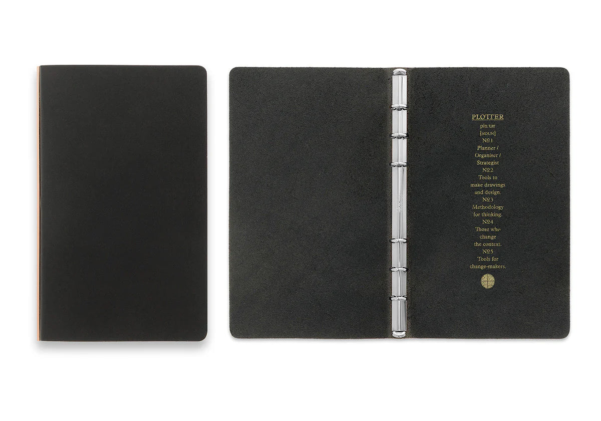 PLOTTER Liscio 6-Ring Leather Binder PLT5012 (Bible Size)