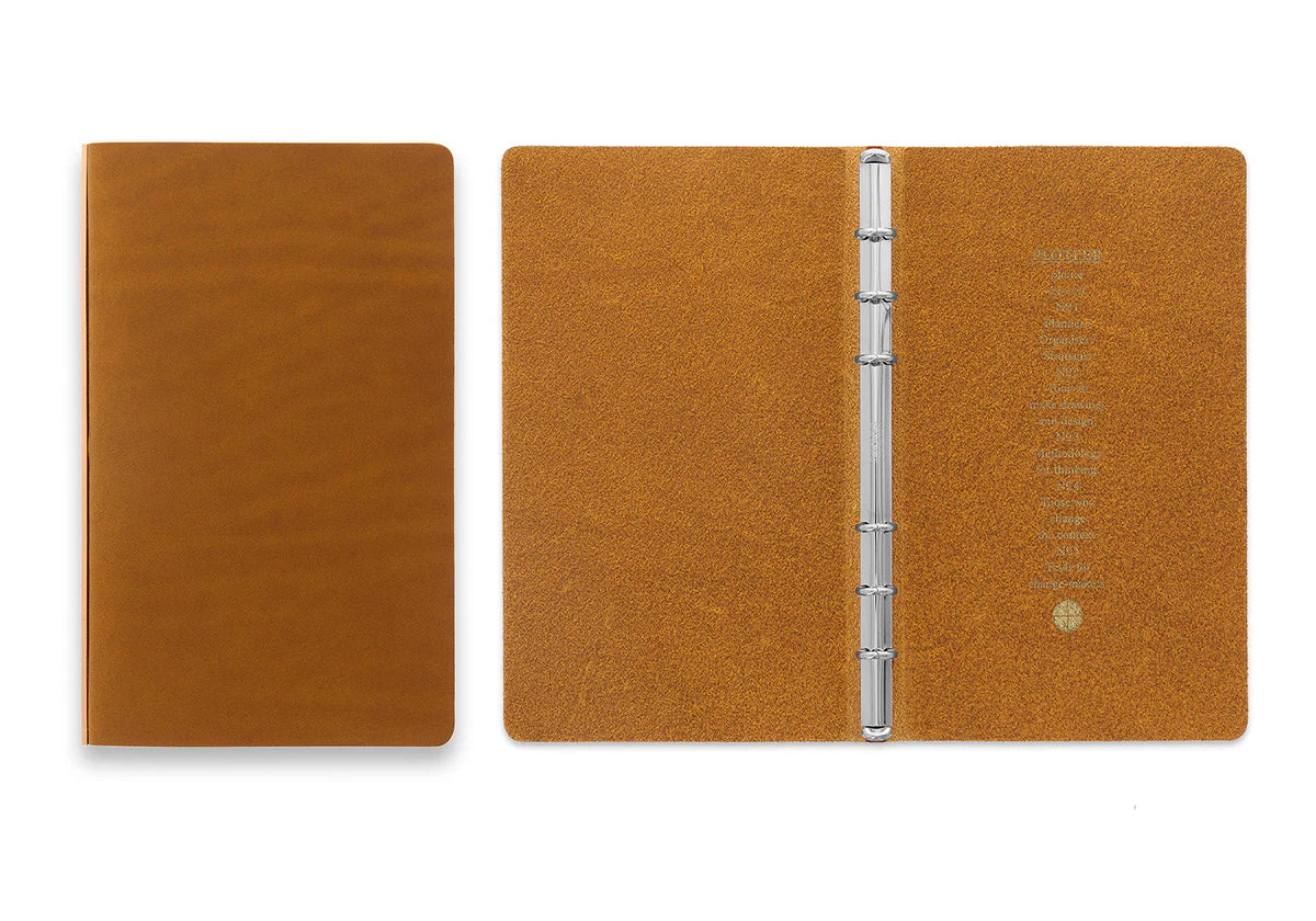 PLOTTER Liscio 6-Ring Leather Binder PLT5012 (Bible Size)