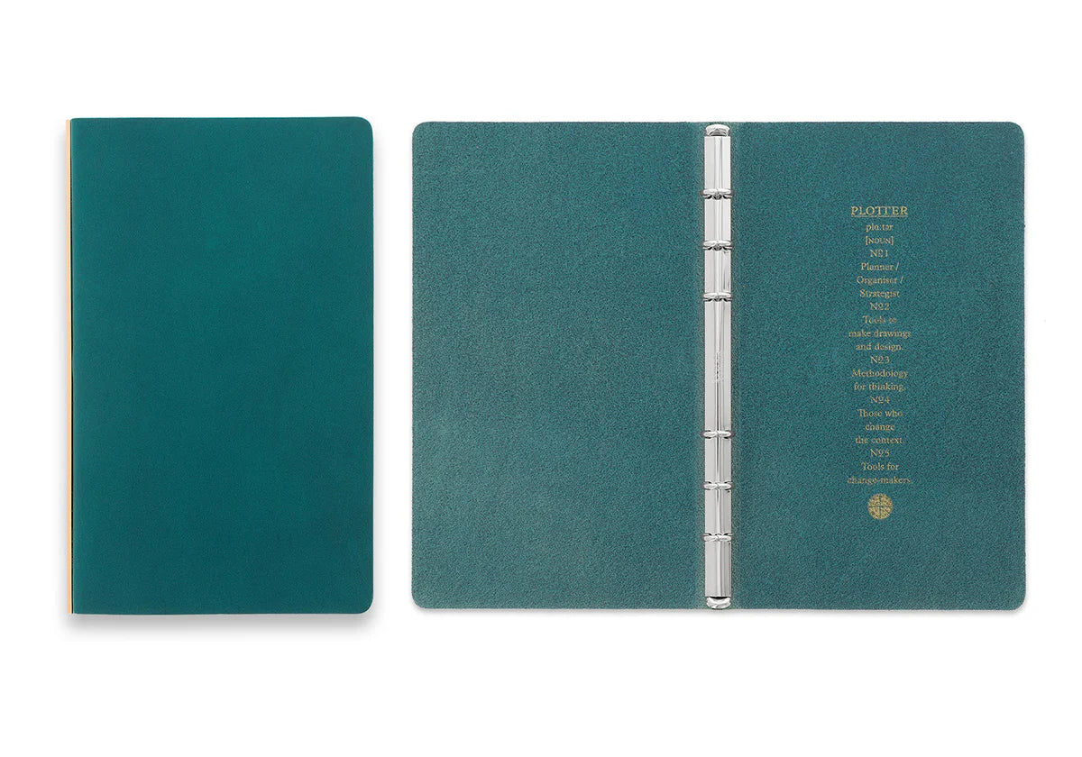 PLOTTER Liscio 6-Ring Leather Binder PLT5012 (Bible Size)