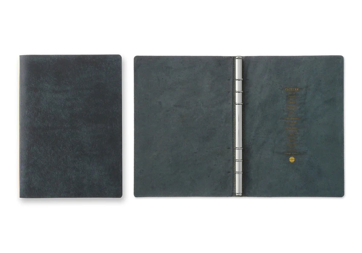 PLOTTER Pueblo 6-Ring Leather Binder PLT5001 (A5 Size)