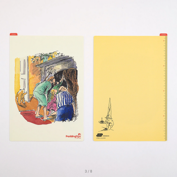 Paddington™: Hobonichi Pencil Board (Paddington™) For A6 Size / A5 Size / Weeks, 2025 Hobonichi Accessories