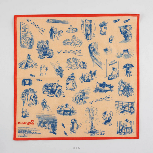 Paddington™: Paddington™ Outing Handkerchief, 2025 Hobonichi Accessories