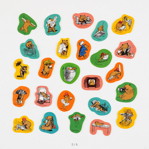 Paddington™: Paddington™ Reward Sticker Set, 2025 Hobonichi Accessories