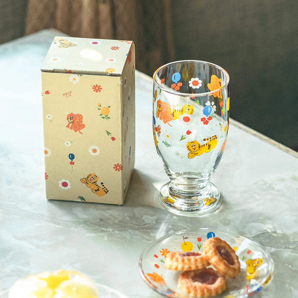 Retro Design Glass, Made in Japan