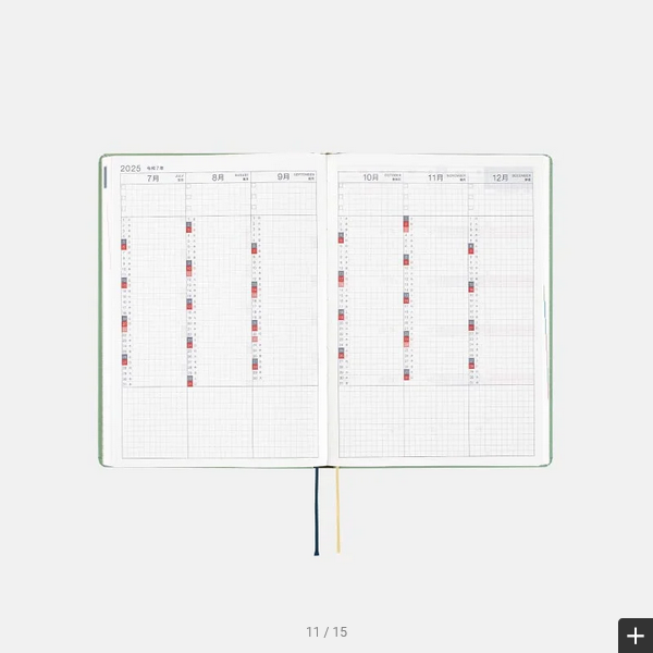 Hobonichi Techo 2025 SPY x FAMILY: Forger Family HON / A5 Size / Daily / Jan start / Mon start - English Edition