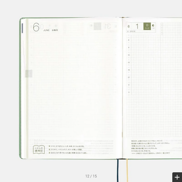Hobonichi Techo 2025 SPY x FAMILY: Forger Family HON / A5 Size / Daily / Jan start / Mon start - English Edition