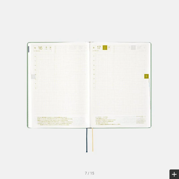 Hobonichi Techo 2025 SPY x FAMILY: Forger Family HON / A5 Size / Daily / Jan start / Mon start - English Edition