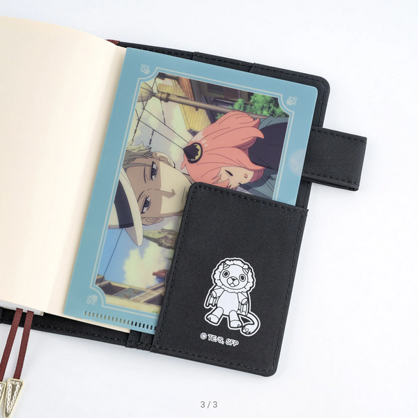 SPY x FAMILY: Hobonichi Clear Folder Set of 3 for A6 Size (SPY x FAMILY), 2025 Hobonichi Accessories