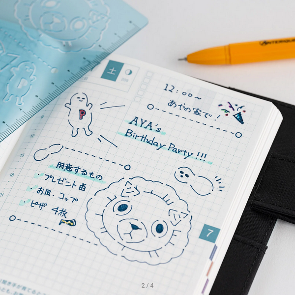 SPY x FAMILY: Hobonichi Stencil - SPY x FAMILY, 2025 Hobonichi Accessories