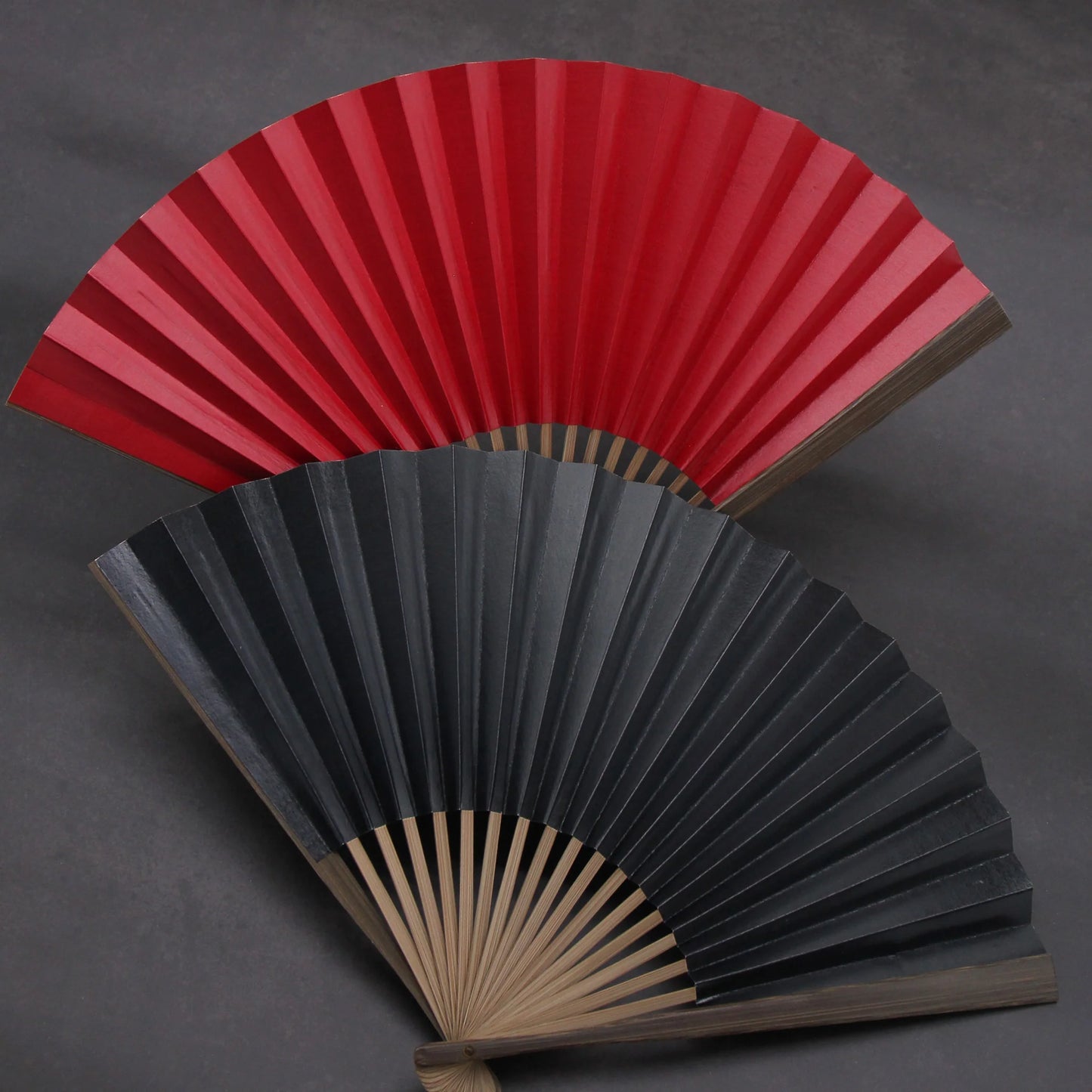 Kyo-sensu (Japanese folding fan) for Men - Kakishibu / Black -, Made in Kyoto, Japan, Kyoto sensu