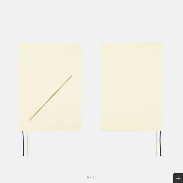 Hobonichi Techo 2025 Slash (Ivory) HON / A5 Size / Daily / Jan start / Mon start - English Edition