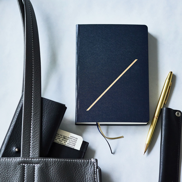 Sale! Hobonichi Techo 2025 Slash (Navy) HON / A6 Size / Daily / Jan start / Mon start - English Edition