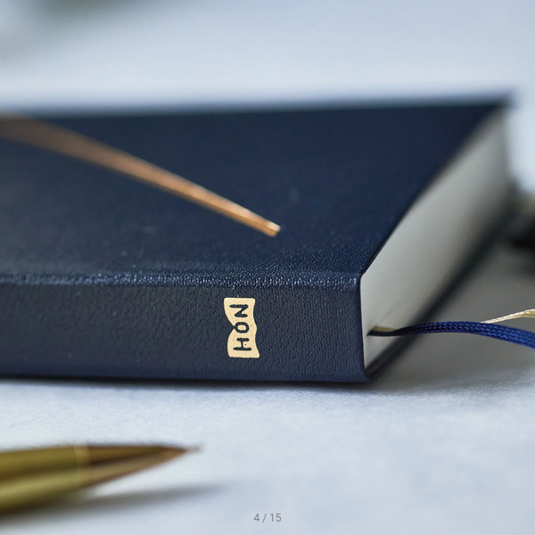 Sale! Hobonichi Techo 2025 Slash (Navy) HON / A6 Size / Daily / Jan start / Mon start - English Edition