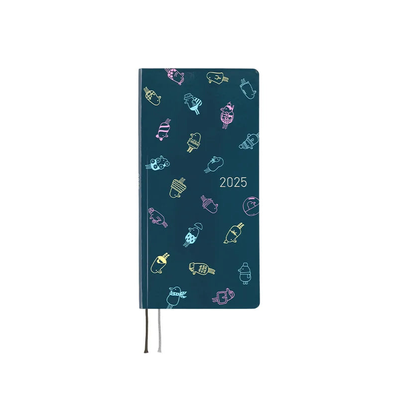 Hobonichi Techo 2025 Spring April Start - Hobotoridori: Sparkling Hobotoridori Weeks Hardcover Book / Weekly Horizontal / Mon start - Japanese Edition -