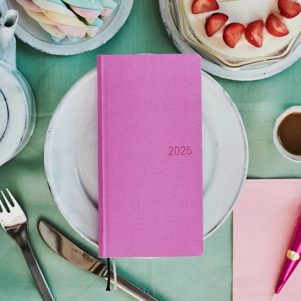 Sale! Hobonichi Weeks MEGA, Hobonichi Techo 2025 Colors: Sweet Purple Weeks Mega Hardcover Book / Weekly Horizontal / January start / Monday start - English Edition