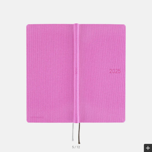Sale! Hobonichi Weeks MEGA, Hobonichi Techo 2025 Colors: Sweet Purple Weeks Mega Hardcover Book / Weekly Horizontal / January start / Monday start - English Edition