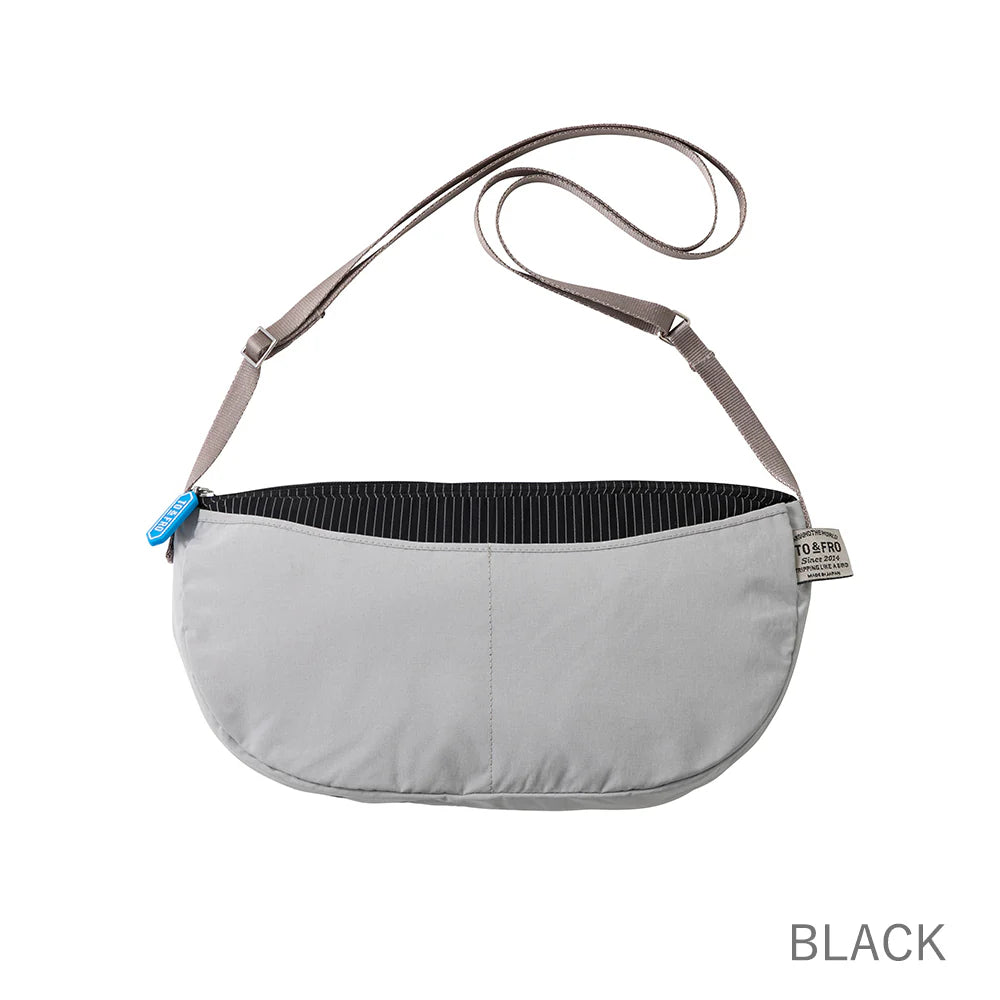 TO&FRO PACKABLE POUCH - BLACK -