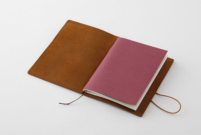 TRAVELER'S COMPANY TRAVELER'S notebook Starter Kit - Passport Size / Camel -
