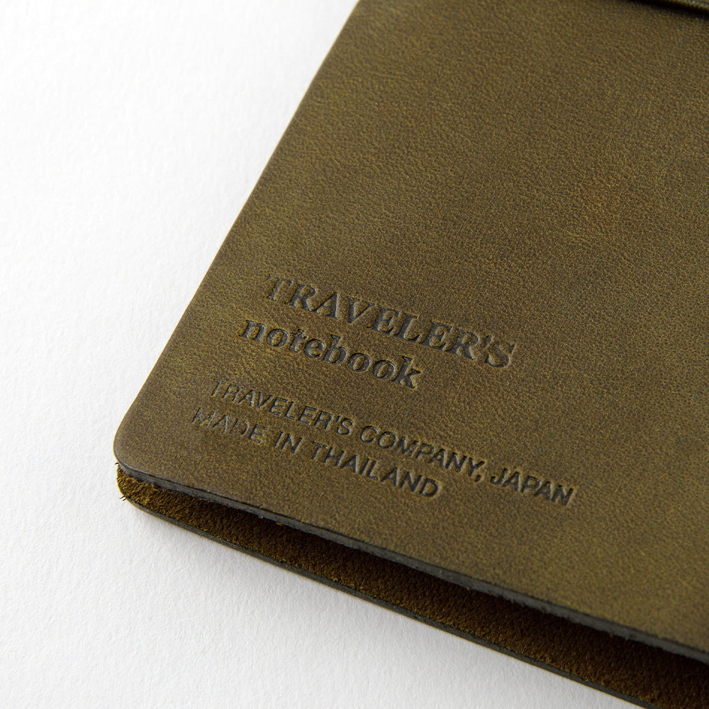 TRAVELER'S COMPANY TRAVELER'S notebook Starter Kit - Passport Size / Olive -