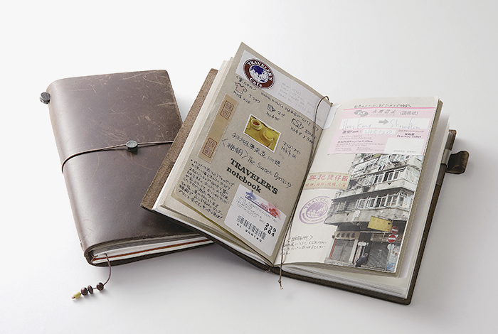TRAVELER'S COMPANY TRAVELER'S notebook Starter Kit - Regular Size / Brown -