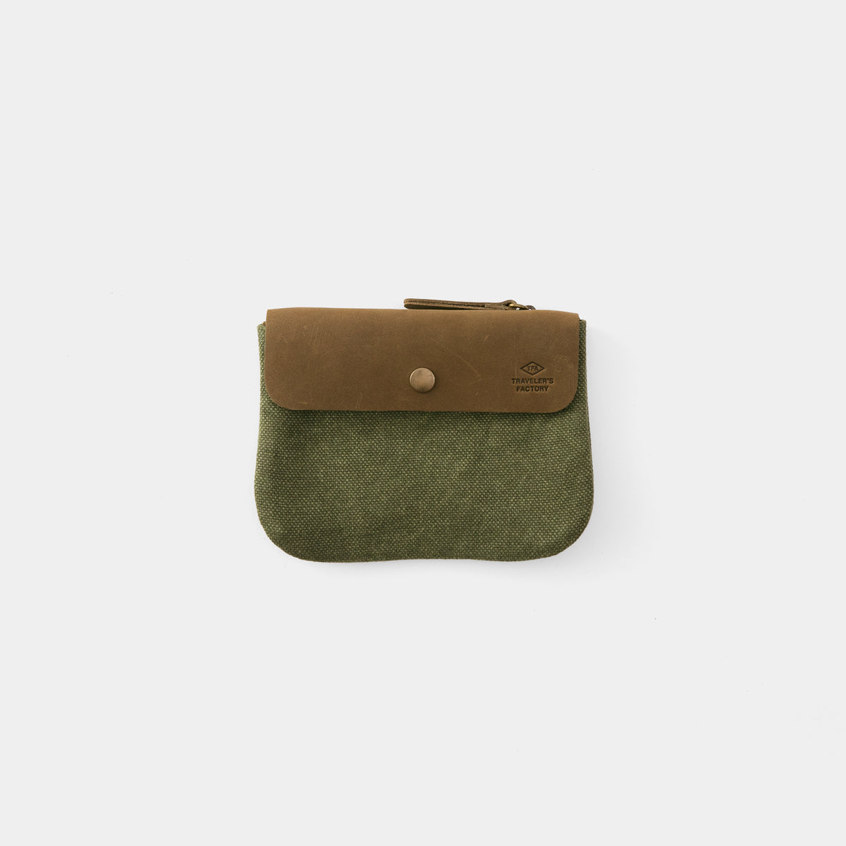 TRAVELER'S COMPANY Traveler's Factory Canvas Pouch - SS Size / Olive -