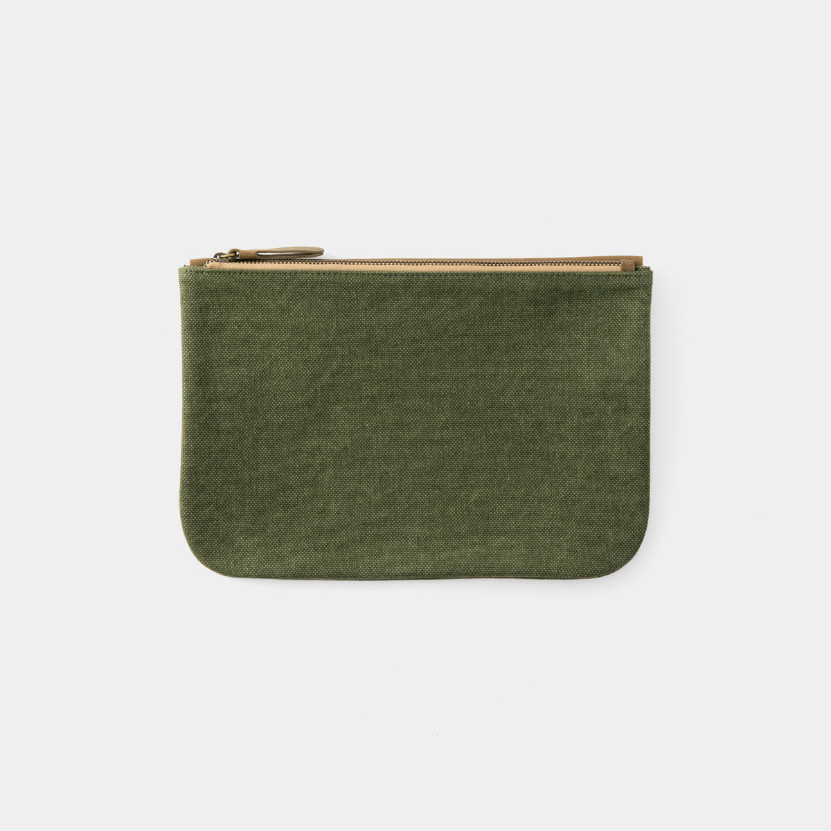 TRAVELER'S COMPANY Traveler's Factory Canvas Pouch - M Size / Olive -