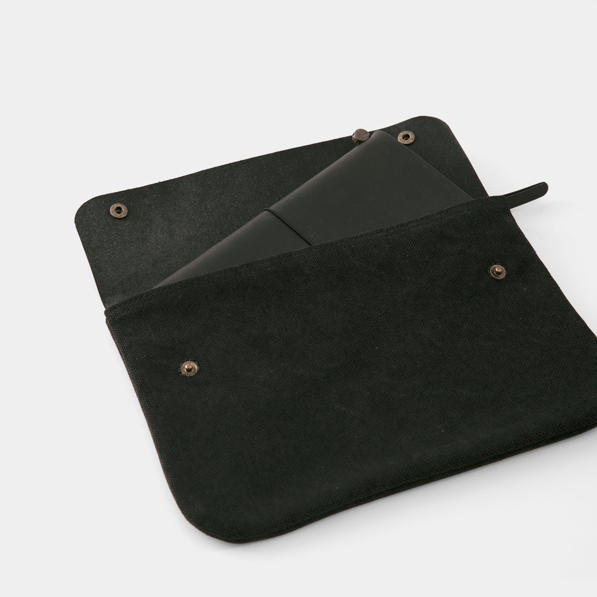 TRAVELER'S COMPANY Traveler's Factory Canvas Pouch - M Size / Black -