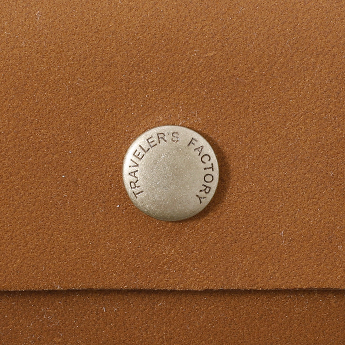 TRAVELER'S COMPANY Traveler's Factory Leather Card Case - Camel -