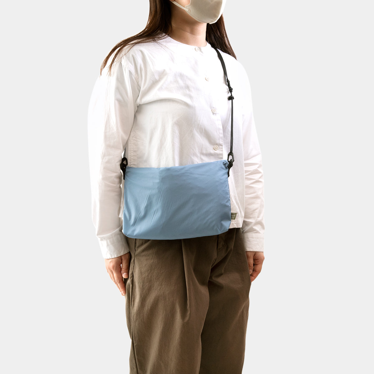 TRAVELER'S COMPANY Traveler's Factory x TO&FRO Shoulder Bag - Small Size / Blue Gray -