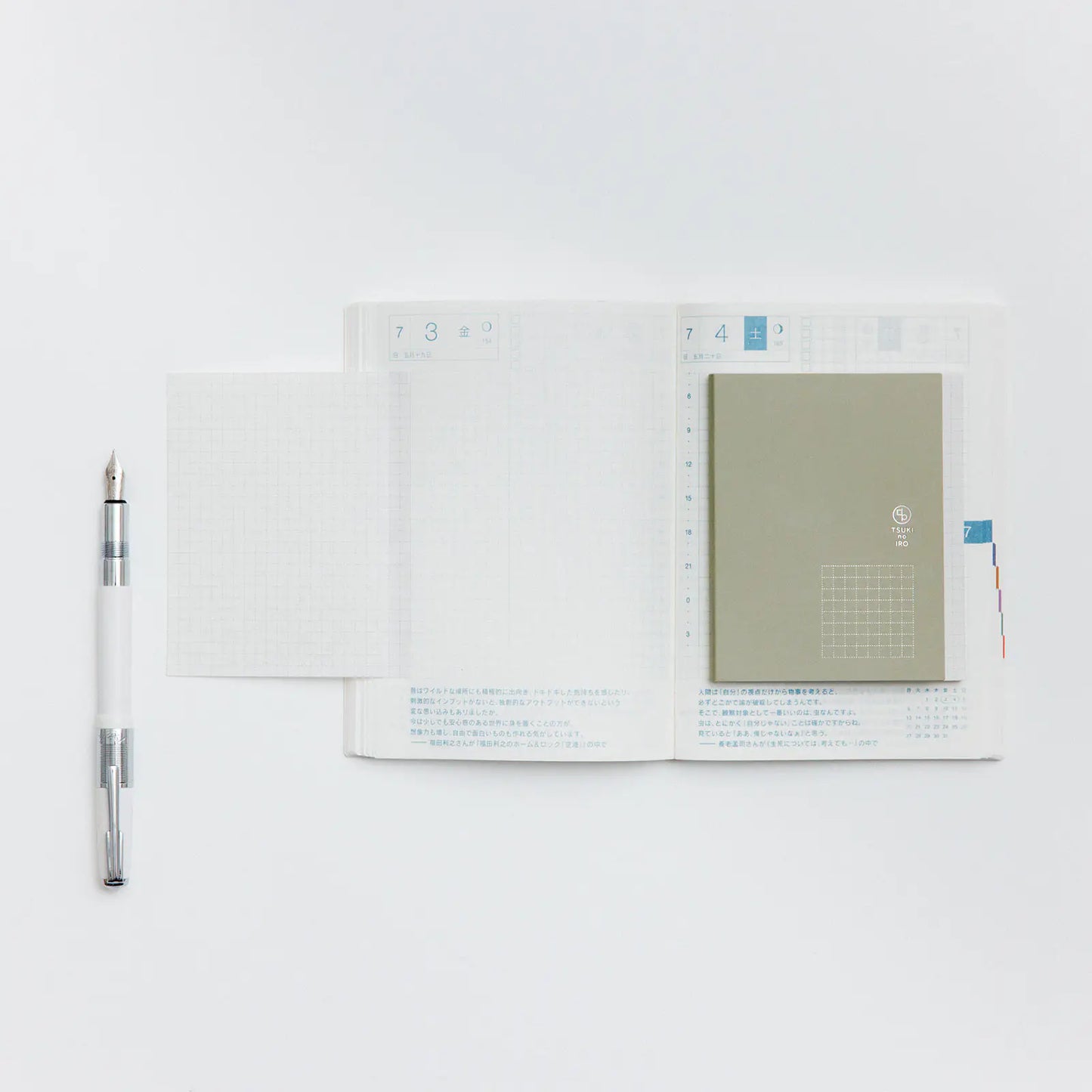 PRE-ORDER TSUKI no IRO: Add-on Sticky Notes , 2026 Hobonichi Accessories