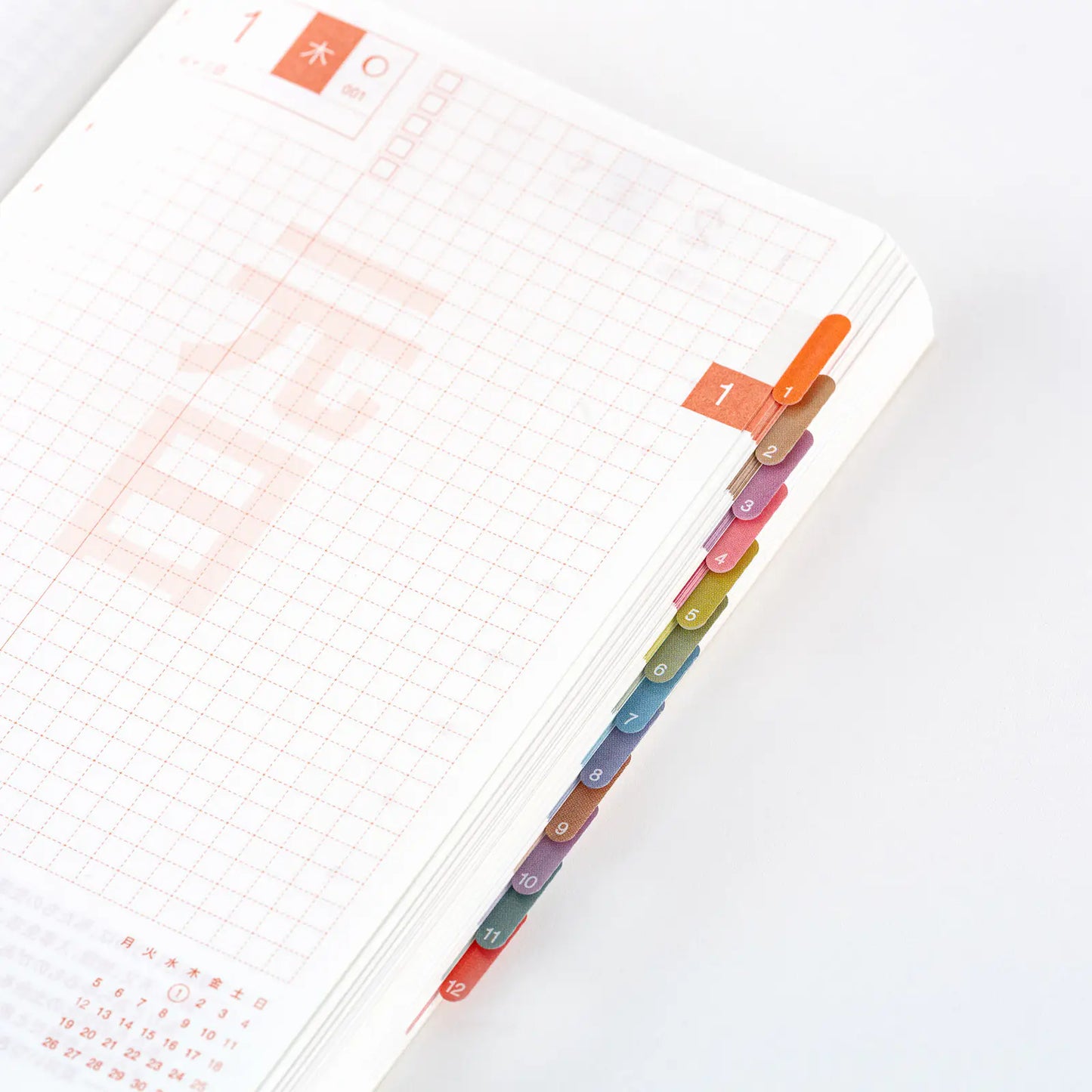 PRE-ORDER TSUKI no IRO: Index Stickers , 2026 Hobonichi Accessories