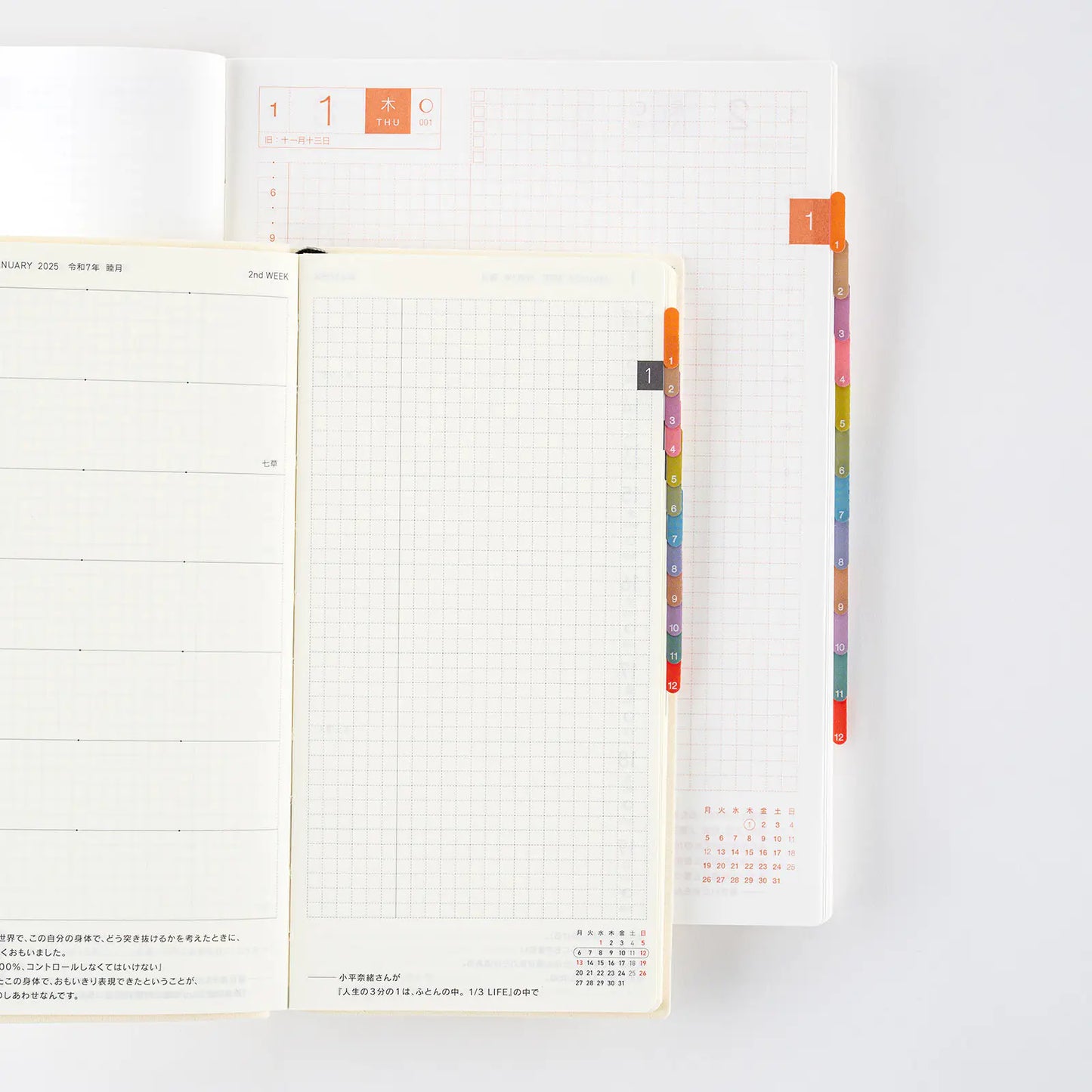 PRE-ORDER TSUKI no IRO: Index Stickers , 2026 Hobonichi Accessories