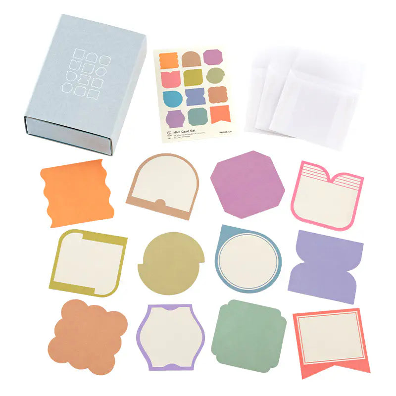 PRE-ORDER TSUKI no IRO: Mini Card Set , 2026 Hobonichi Accessories