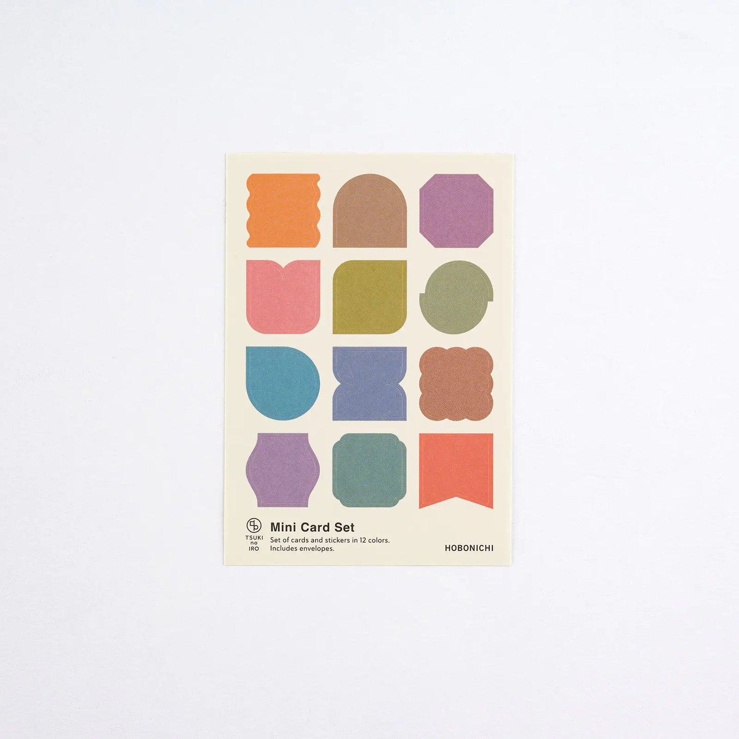 PRE-ORDER TSUKI no IRO: Mini Card Set , 2026 Hobonichi Accessories