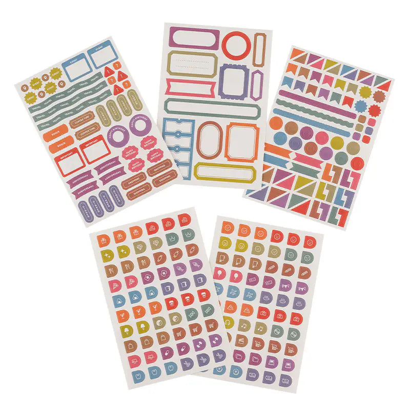 PRE-ORDER TSUKI no IRO: Sticker Set , 2026 Hobonichi Accessories