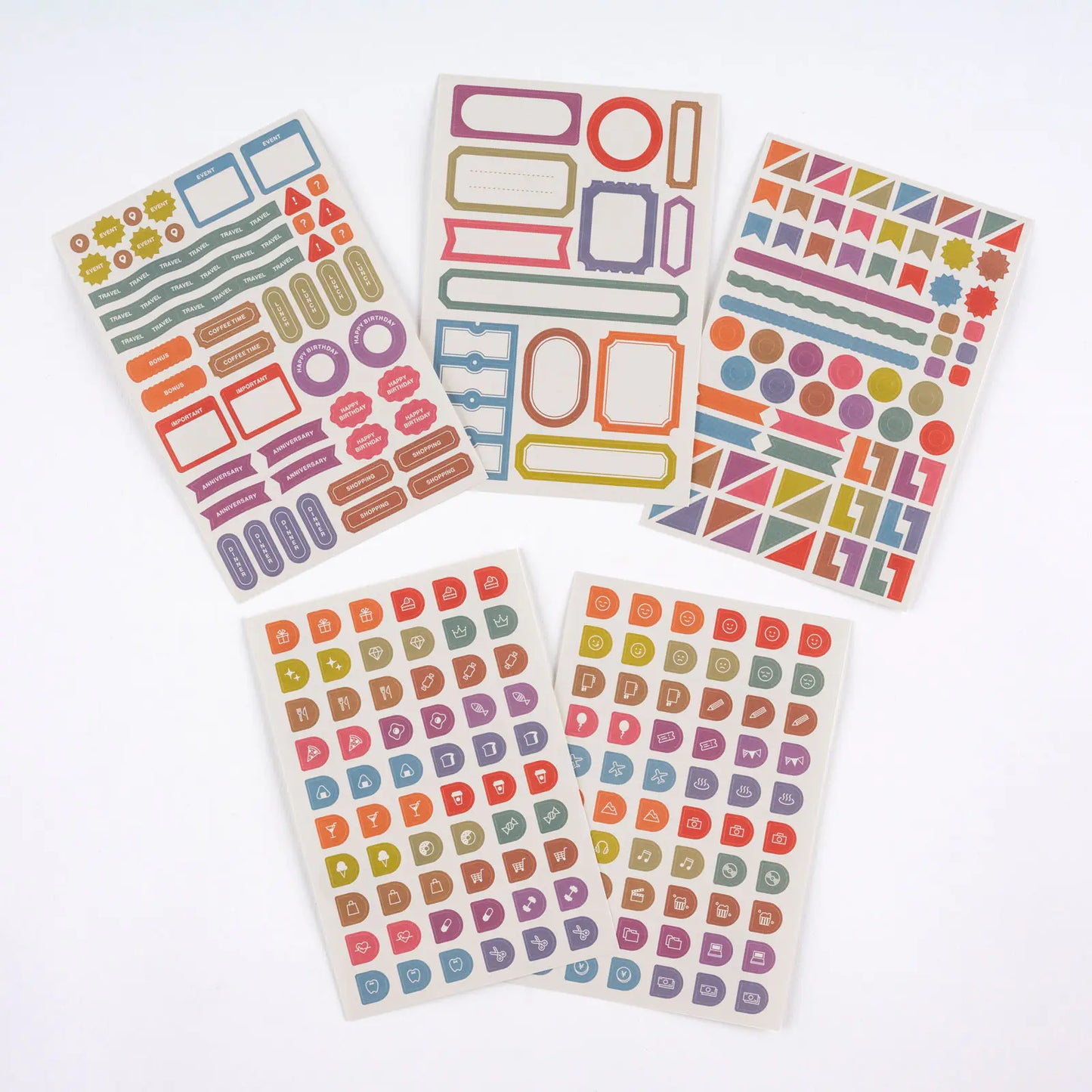 PRE-ORDER TSUKI no IRO: Sticker Set , 2026 Hobonichi Accessories