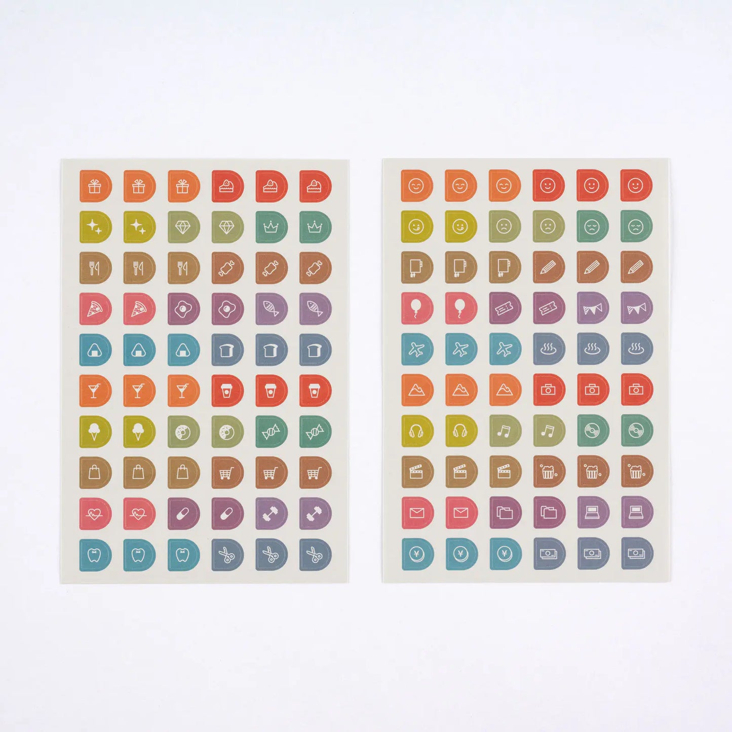 PRE-ORDER TSUKI no IRO: Sticker Set , 2026 Hobonichi Accessories