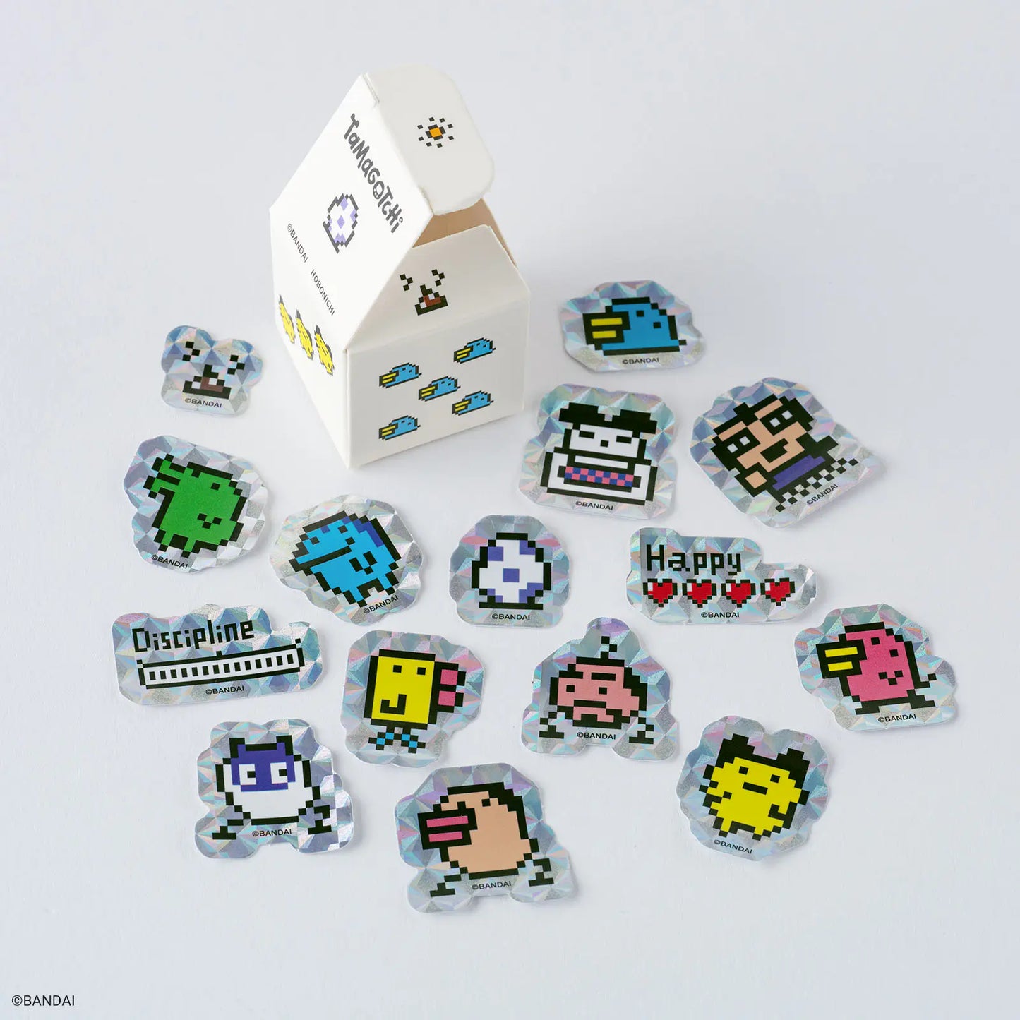 PRE-ORDER Tamagotchi: Flake Stickers (Set of 3 Boxes) , 2026 Hobonichi Accessories